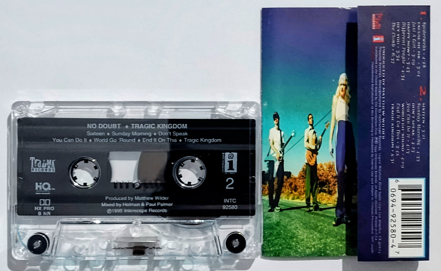 No Doubt - “Tragic Kingdom” - CASSETTE TAPE VG+/NM