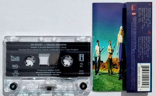 No Doubt - “Tragic Kingdom” - CASSETTE TAPE VG+/NM