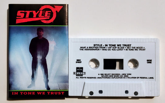 Style - "In Tone We Trust" - CASSETTE TAPE VG+/VG+