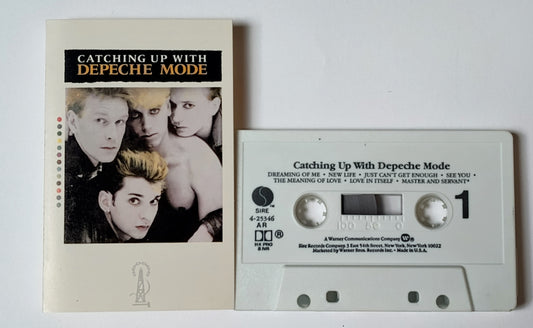 Depeche Mode - "Catching Up With Depeche Mode" - CASSETTE TAPE (AR DOLBY B NR HX PRO) VG+/VG+