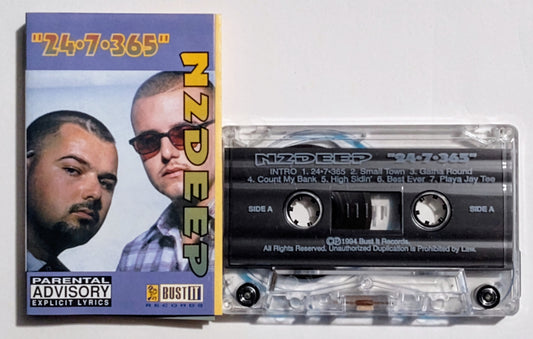 N2 Deep - "24-7-365" - CASSETTE TAPE NM/NM
