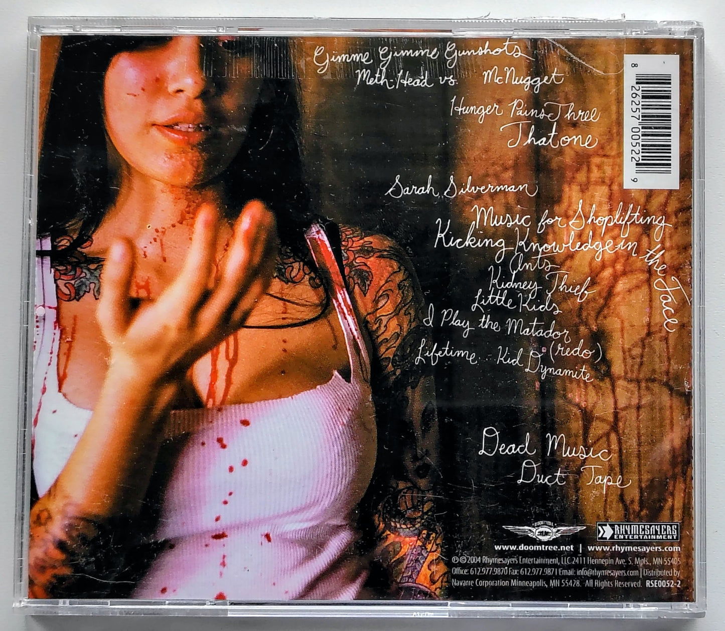P.O.S. - “Ipecac Neat” - INDIE COMPACT DISC VG+/G+