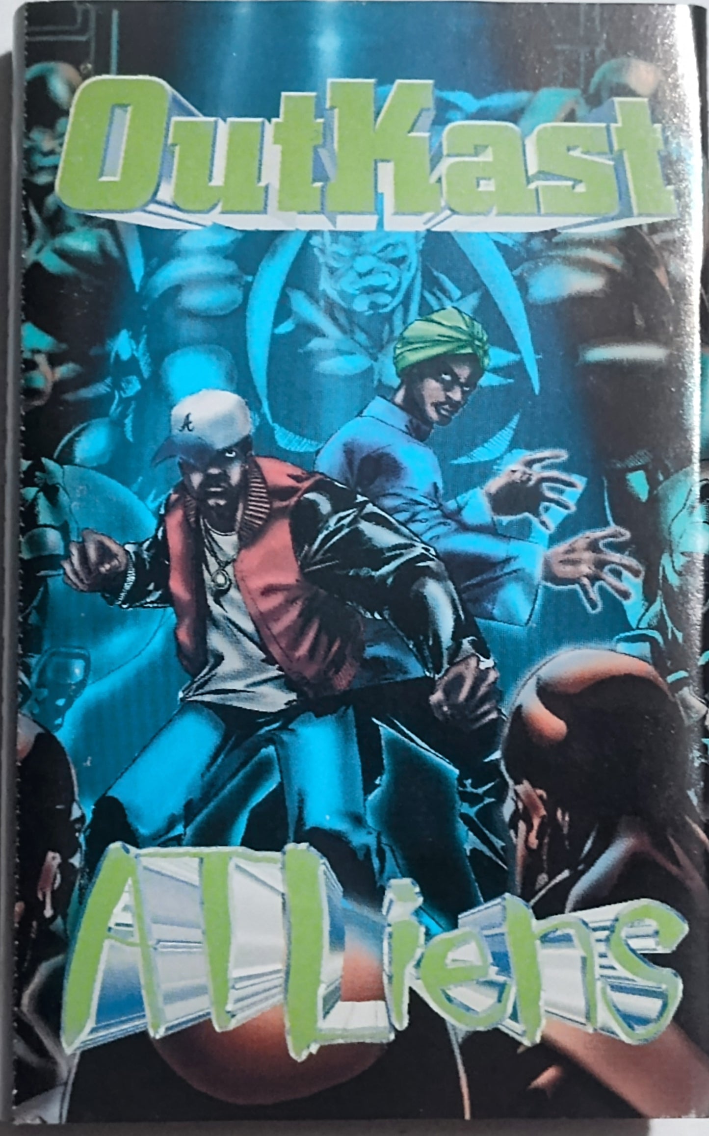 Outkast - "ATLiens" - CASSETTE TAPE (DOLBY HX PRO B NR) VG+/VG+