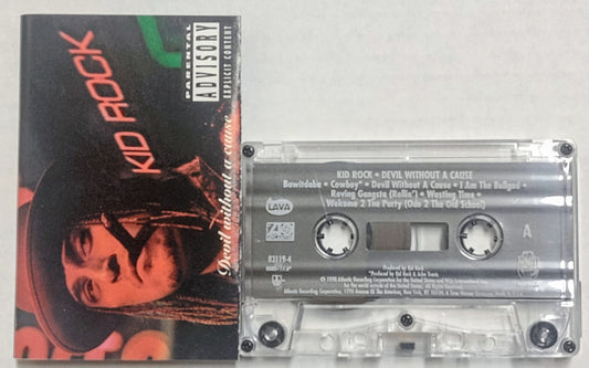 Kid Rock - “Devil Without A Cause” - CASSETTE TAPE VG/VG+