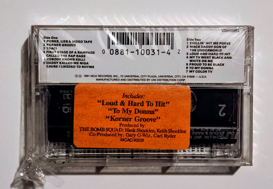 Young Black Teenagers - "Young Black Teenagers" - CASSETTE TAPE VG+/M (Sealed; broken seal; cracked case)