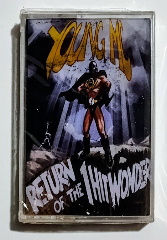 Young M.C. - "Return Of The 1 Hit Wonder" - CASSETTE TAPE VG/M (Sealed; damage to case that has damaged the cover art)