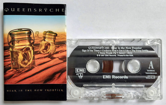 Queensryche - “Hear In The Now Frontier” - CASSETTE TAPE VG+/VG+