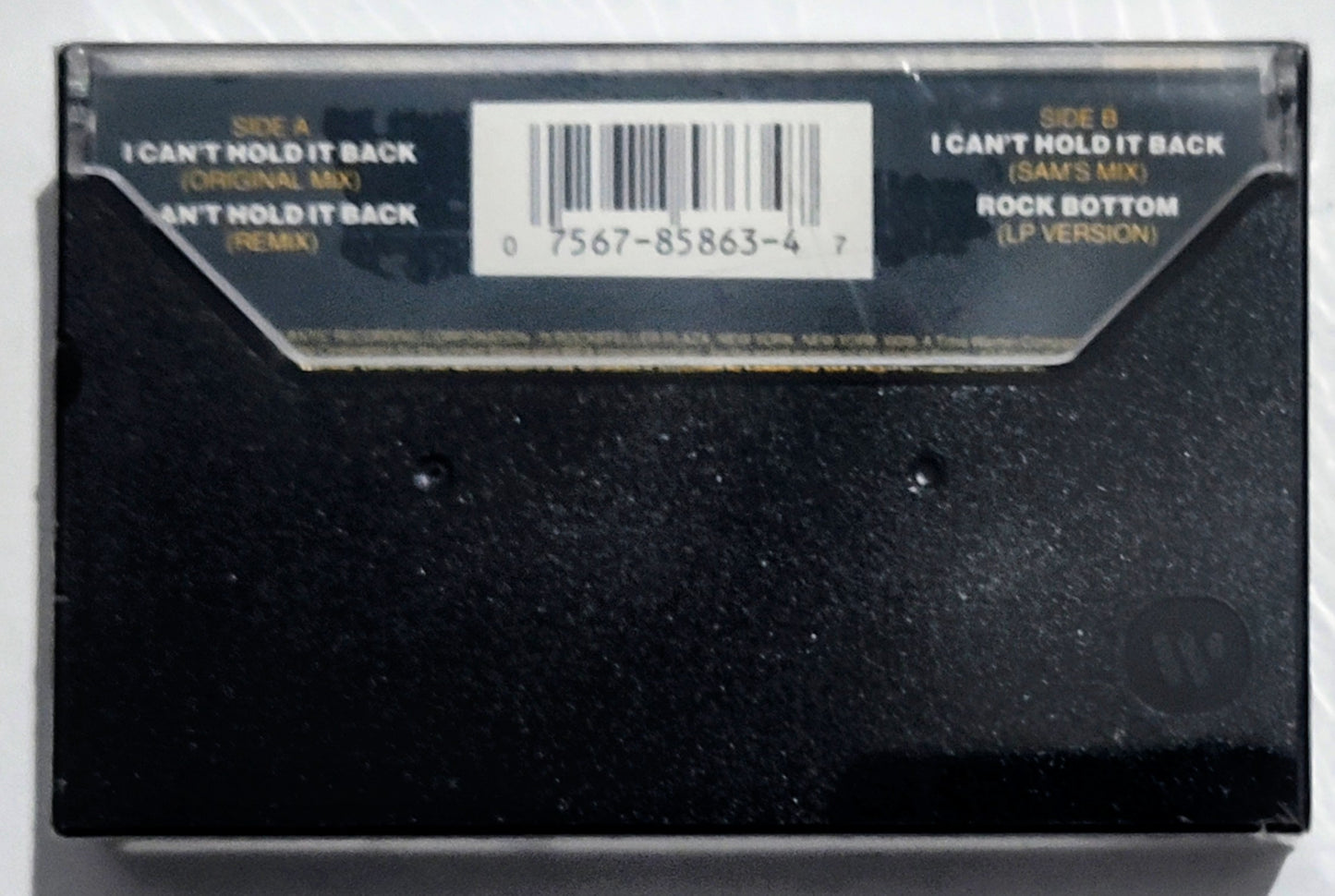 K-Solo - “I Can’t Hold It Back” - CASSETTE TAPE (Maxi Single) NM/M (Sealed with 1 mm hole in cellophane) [Brentwood, NY]
