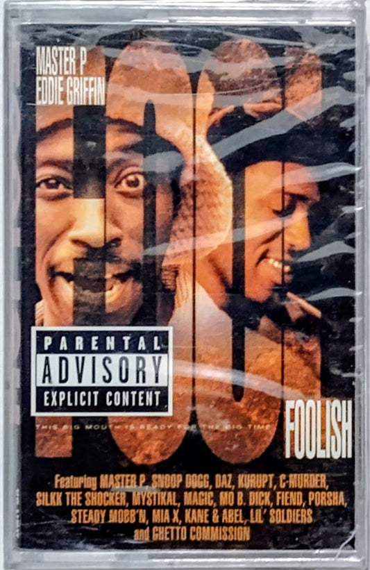 Various Artists - “Foolish Soundtrack” - CASSETTE TAPE NM/M (Sealed; scratchy cellophane; 1cm hole in cellophane)