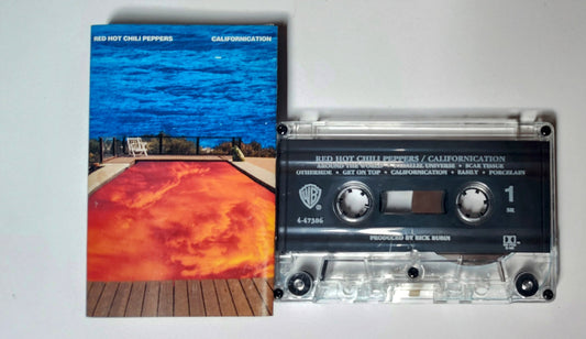 Red Hot Chili Peppers - "Californication" - CASSETTE TAPE (SR; DOLBY HX PRO B NR) VG+/VG+