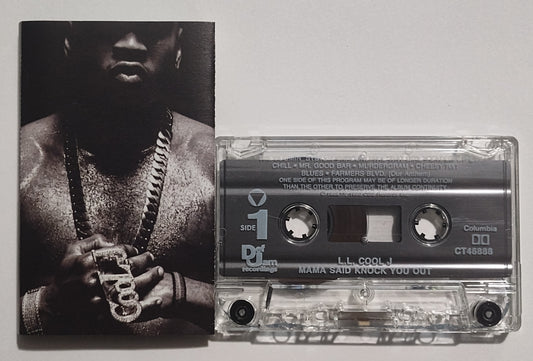 LL Cool J - "Mama Said Knock You Out" - CASSETTE TAPE (DOLBY) VG+/VG+