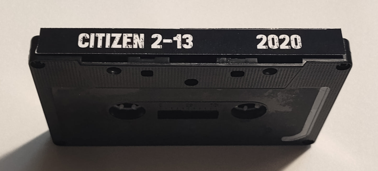 Citizen 2-13 - "2020" - INDIE CASSETTE TAPE M/M (Noise)