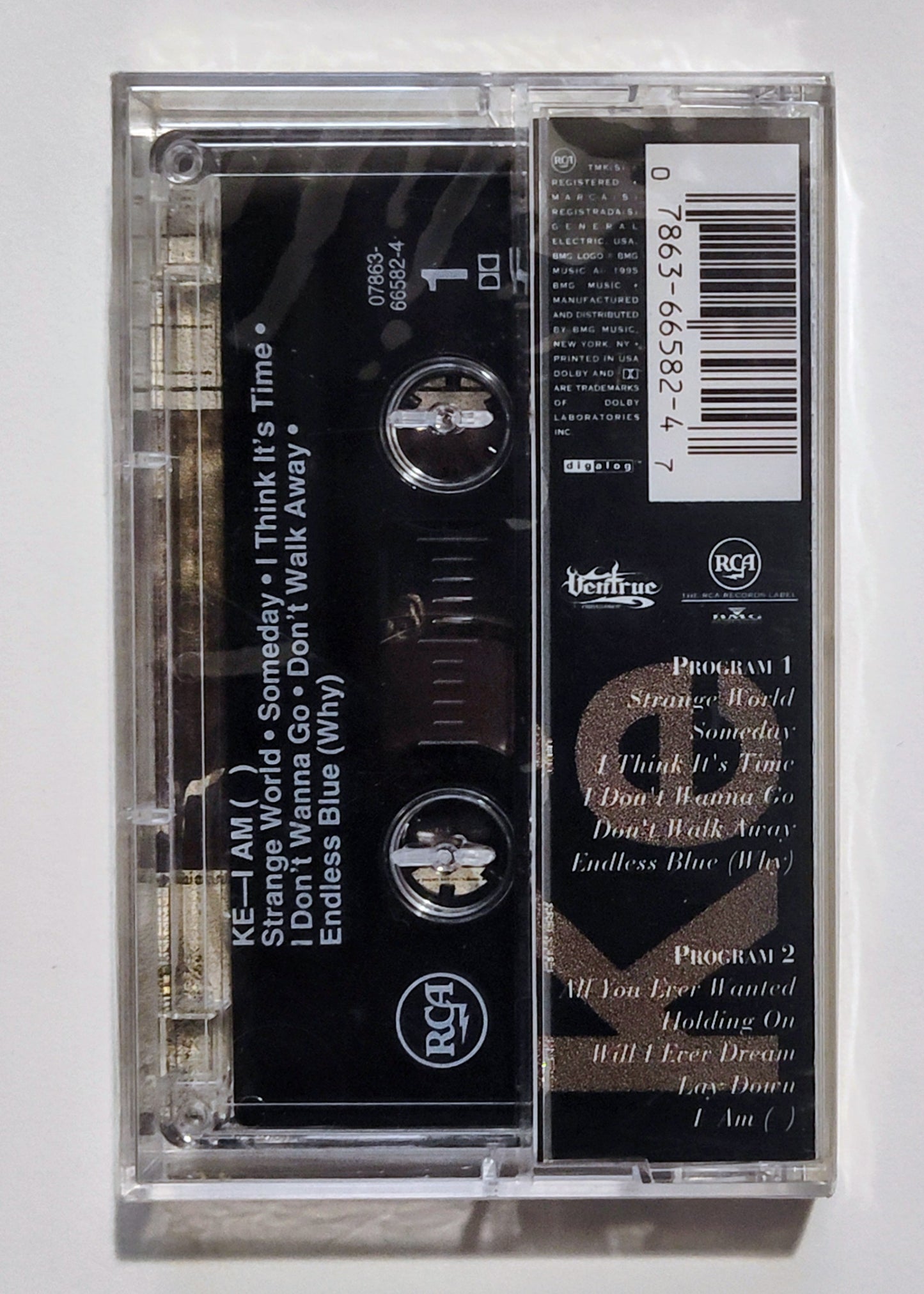 Ké - "I am [...]" - CASSETTE TAPE (DOLBY B NR) M/M (Sealed)