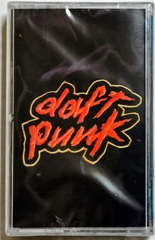 Daft Punk - “Homework” - INDIE CASSETTE TAPE (Italy “Fan Club” Reissue) M/M (Sealed)
