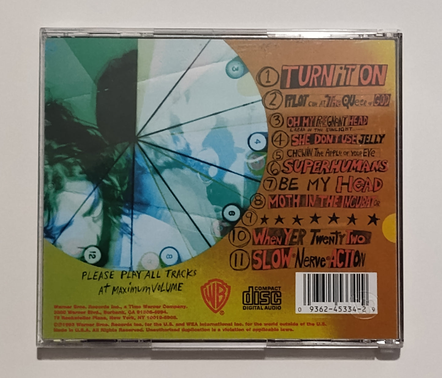 Flaming Lips, The - "Transmissions From The Satellite Heart" - COMPACT DISC VG+/VG