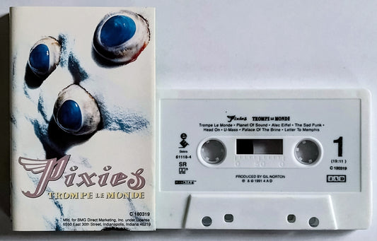 Pixies - “Trompe Le Monde” - INDIE CASSETTE TAPE (BMG) VG/VG+ *🚨*