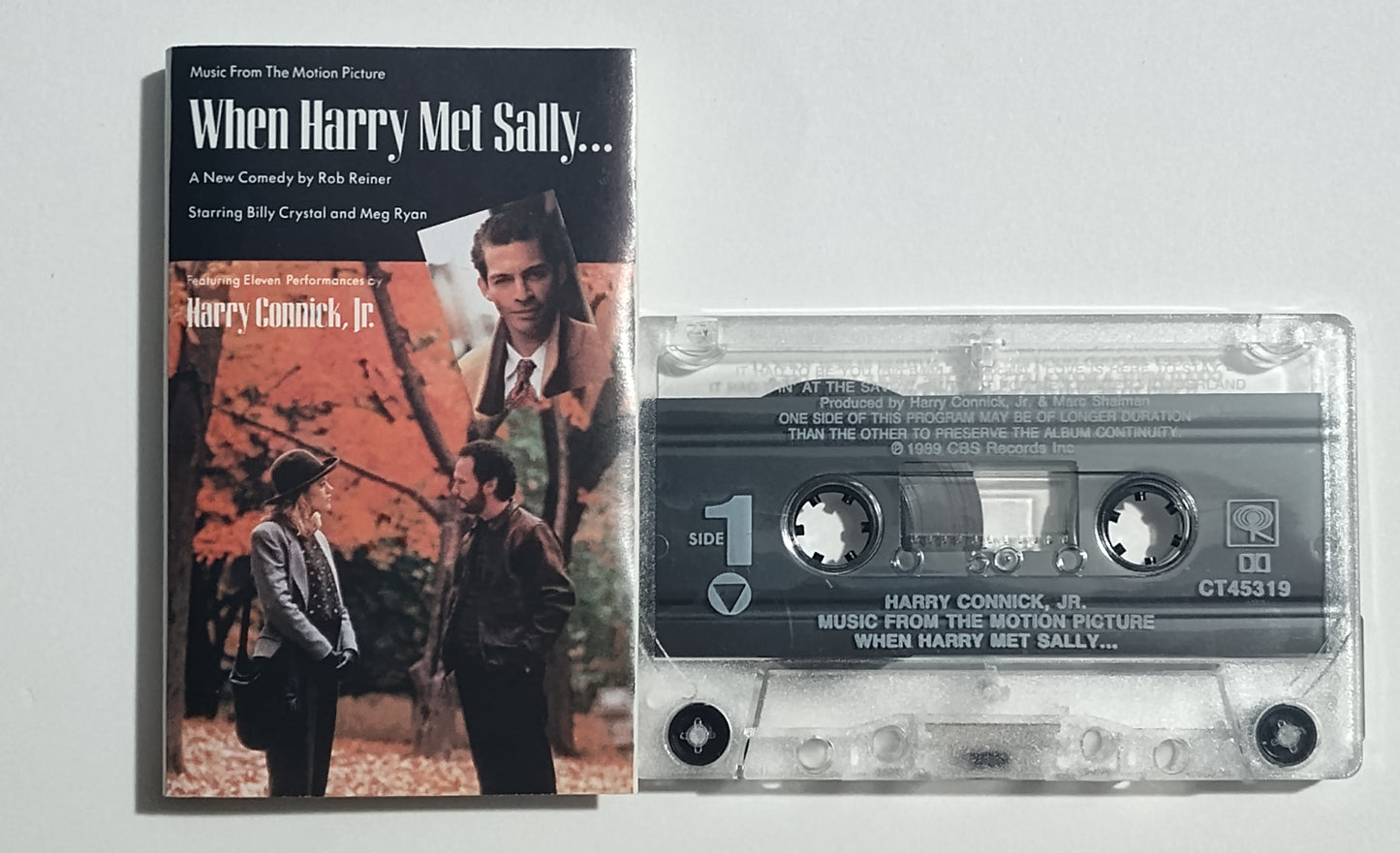 Harry Connick Jr - "When Harry Met Sally Soundtrack" - CASSETTE TAPE (DOLBY) VG+/VG+