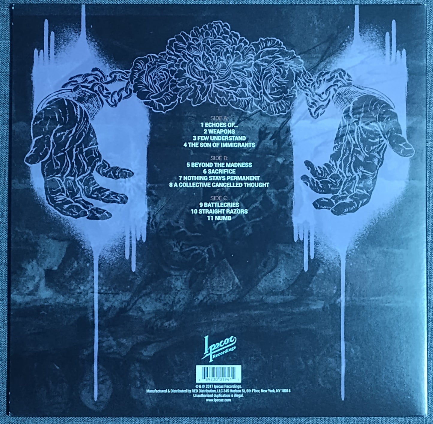 dälek - "Endangered Philosophies" - VINYL RECORD VG+/NM