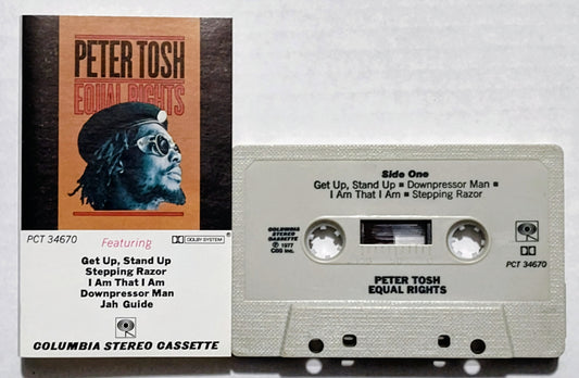 Peter Tosh - “Equal Rights” - CASSETTE TAPE VG+/VG+