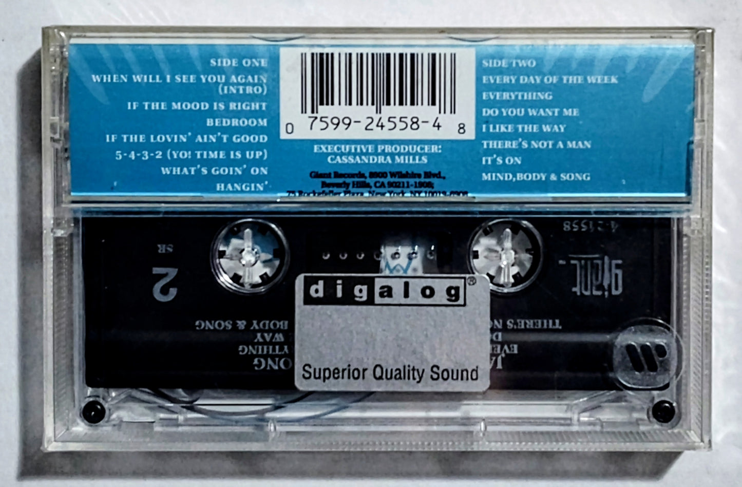 Jade - “Mind, Body & Song” - CASSETTE TAPE M/M (Sealed with hype sticker)