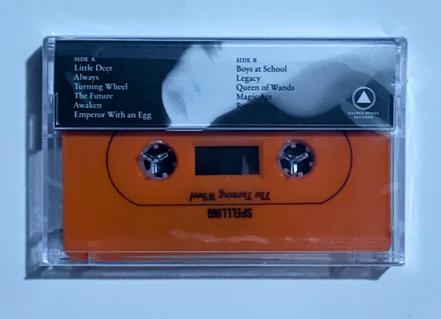 Spellling - "The Turning Wheel" - CASSETTE TAPE (Orange Shell) M/M (Sealed)