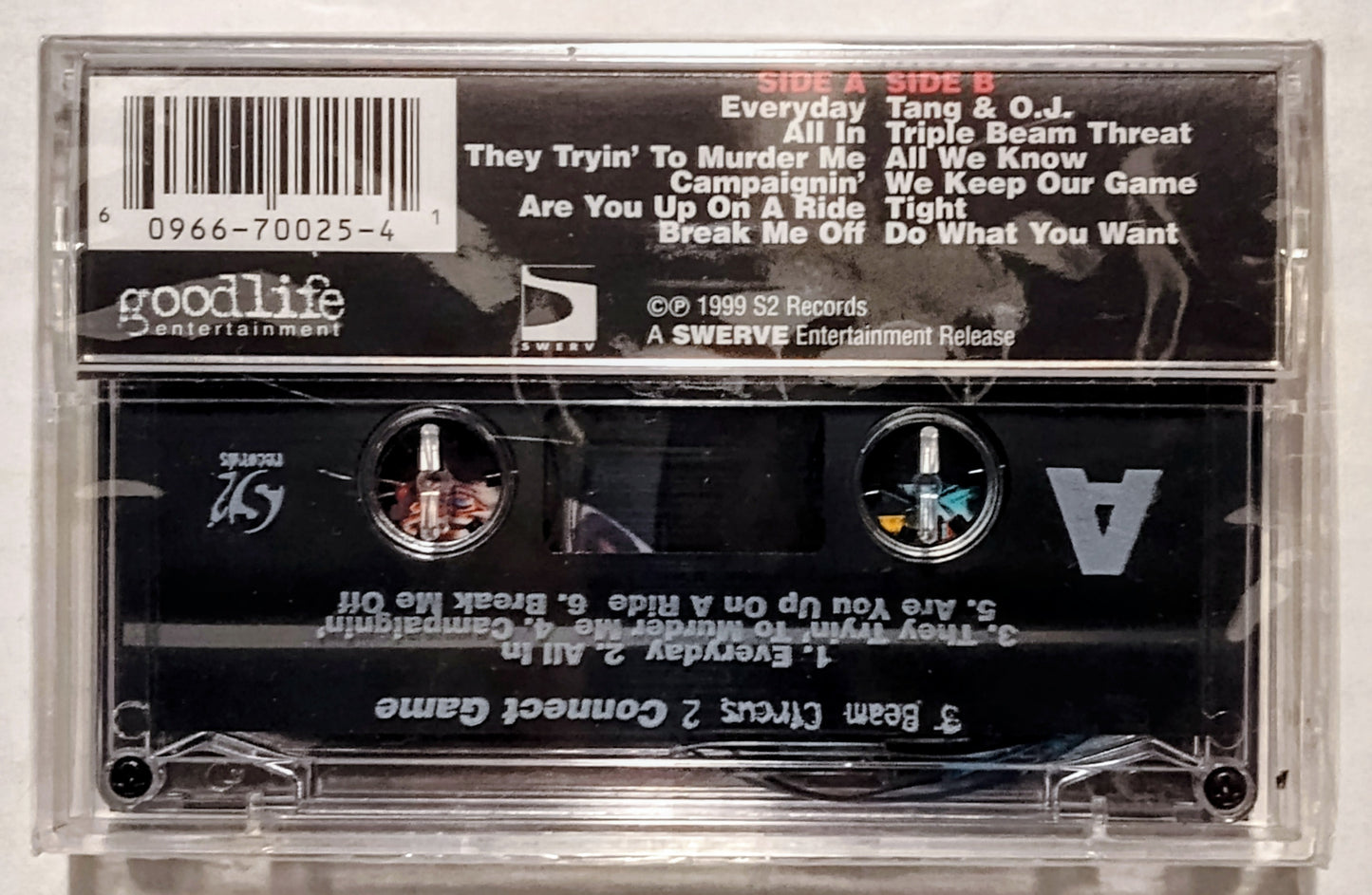 Various Artists - “3 Beam Circus 2: Connect Game” - CASSETTE TAPE M/M (Sealed)