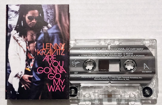 Lenny Kravitz - “Are You Gonna Go My Way” - CASSETTE TAPE VG+/VG+