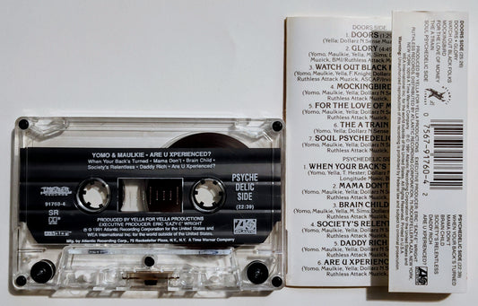 Yomo & Maulkie - "Are U Experienced?" - CASSETTE TAPE NM/NM