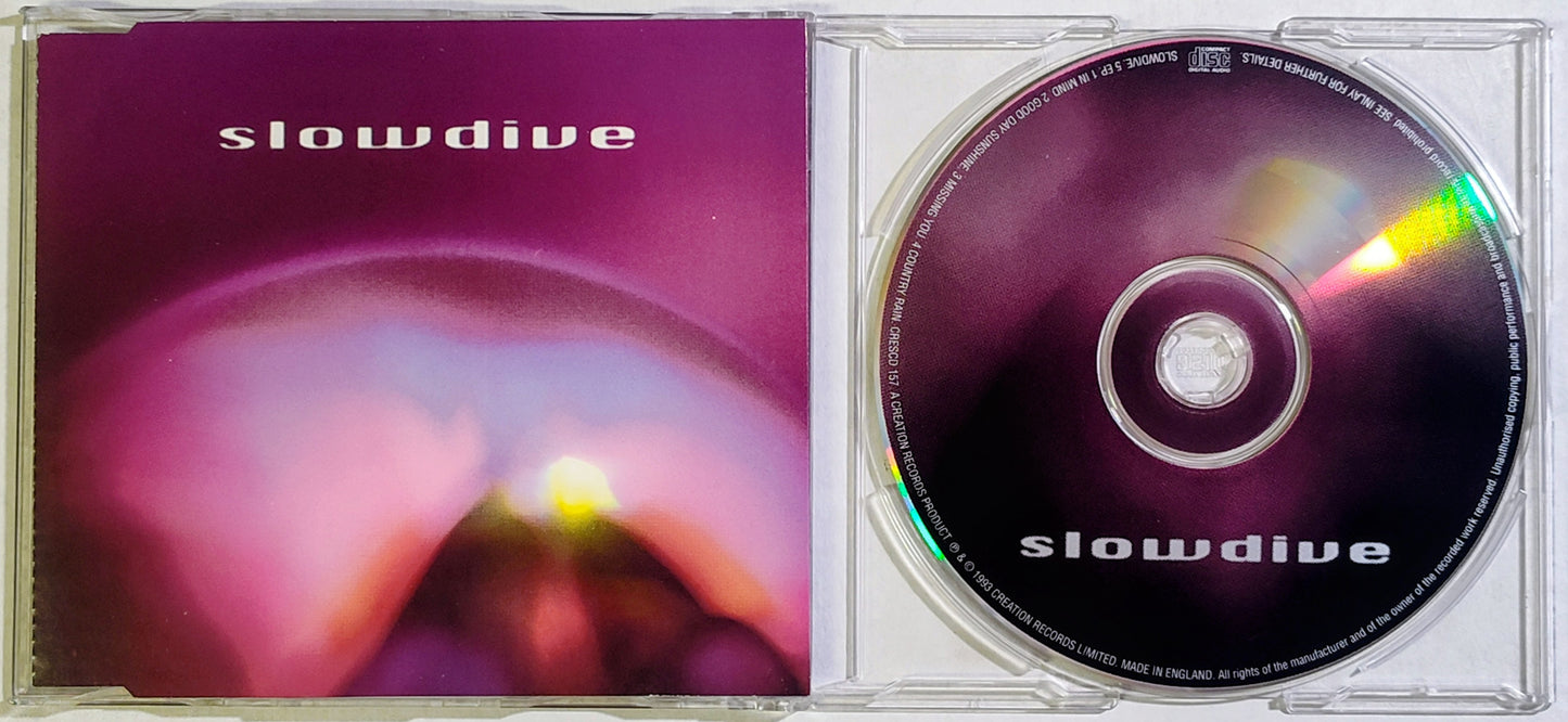 Slowdive - “5 EP (UK)” - INDIE COMPACT DISC VG/VG