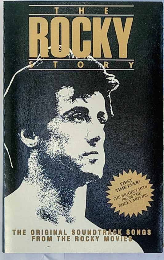 Various Artists - “The Rocky Story: Original Soundtrack Songs From The Rocky Movies” - CASSETTE TAPE VG+/G+