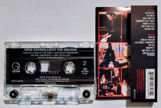 Urge Overkill - “Exit The Dragon” - CASSETTE TAPE VG+/VG+