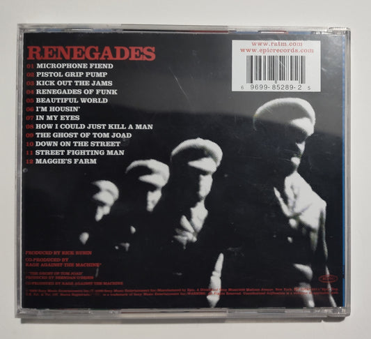 Rage Against The Machine - "Renegades" - COMPACT DISC VG+/VG+