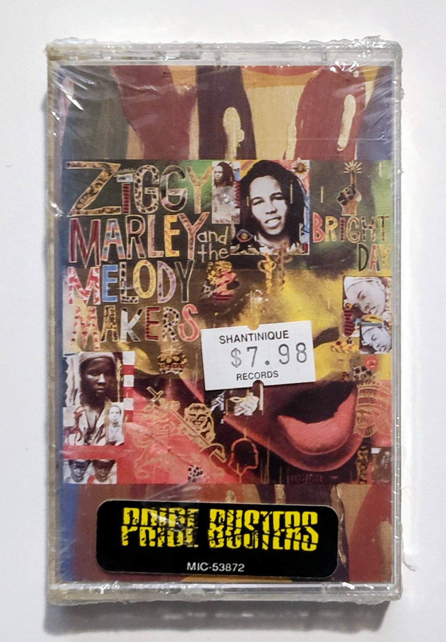 Ziggy Marley And The Melody Makers - "One Bright Day" - CASSETTE TAPE M/M (Sealed; loose seal)