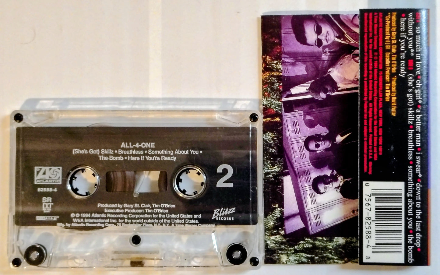 All-4-One - “All-4-One” - CASSETTE TAPE VG+/VG+