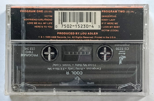 Cool’r - “Cool’r” - CASSETTE TAPE VG+/M (Sealed with drill hole thru spine)