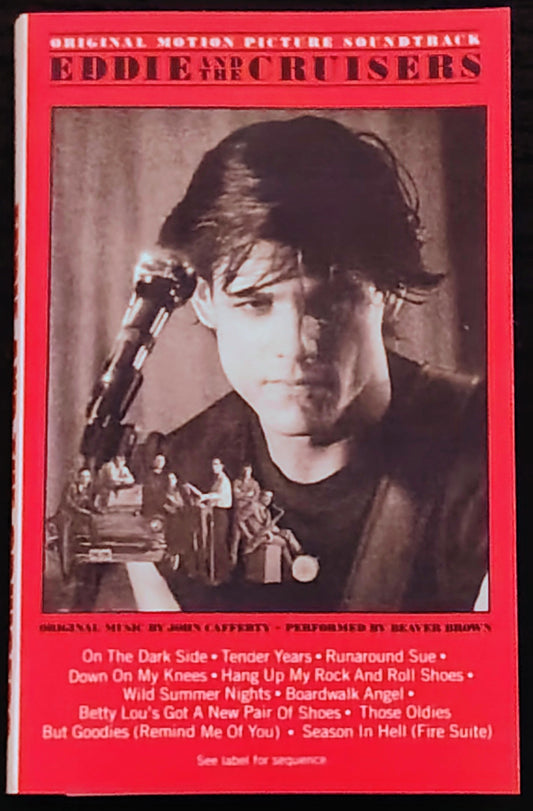 Various Artists - “Eddie And The Cruisers Soundtrack” - CASSETTE TAPE VG+/VG