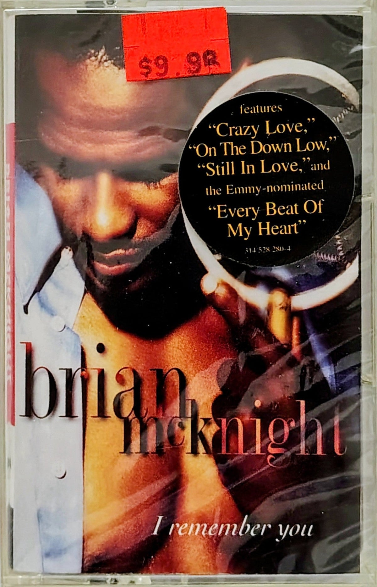 Brian McKnight - "I Remember You" - CASSETTE TAPE NM/M (Sealed with hype sticker)