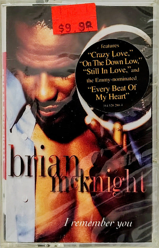 Brian McKnight - "I Remember You" - CASSETTE TAPE NM/M (Sealed with hype sticker)