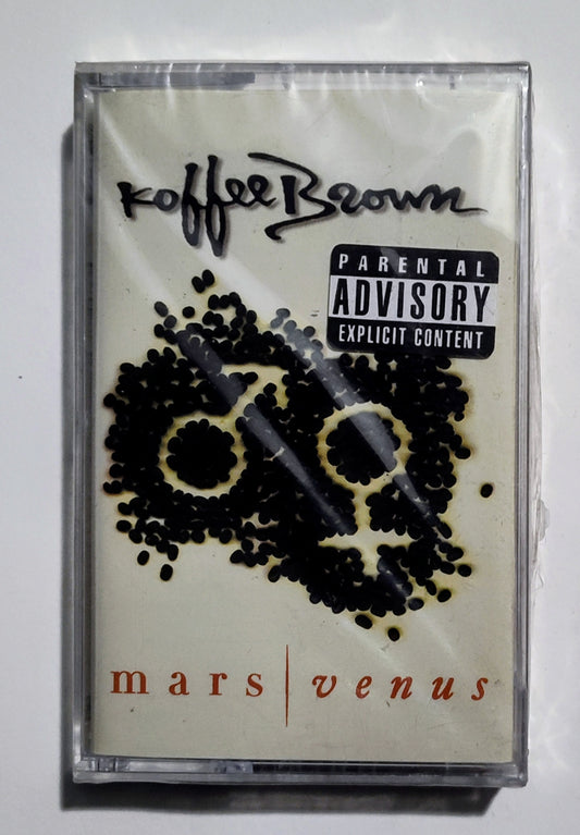 Koffee Brown - "Mars/Venus" - CASSETTE TAPE (DOLBY HX PRO B NR) NM/M (Sealed; tiny tear in seal)