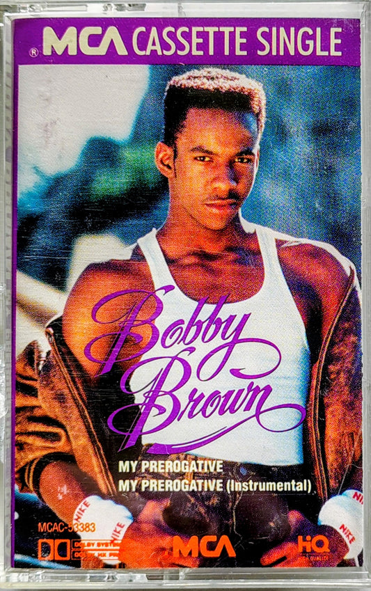 Bobby Brown - “My Prerogative” - CASSETTE TAPE (Single) VG/VG
