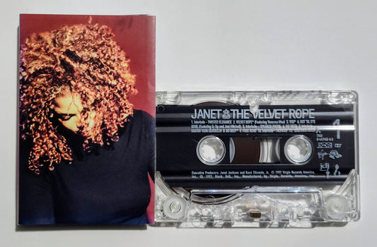 Janet Jackson - "The Velvet Rope" - CASSETTE TAPE NM/M