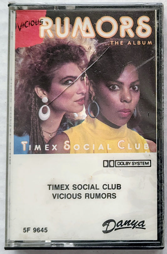 Timex Social Club - "Vicious Rumors - the Album" - CASSETTE TAPE NM/M (Sealed with cracked case)