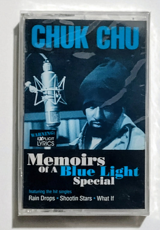 Chuck Chu - "Memoirs Of A Blue Light Special" - CASSETTE TAPE M/M (Sealed)