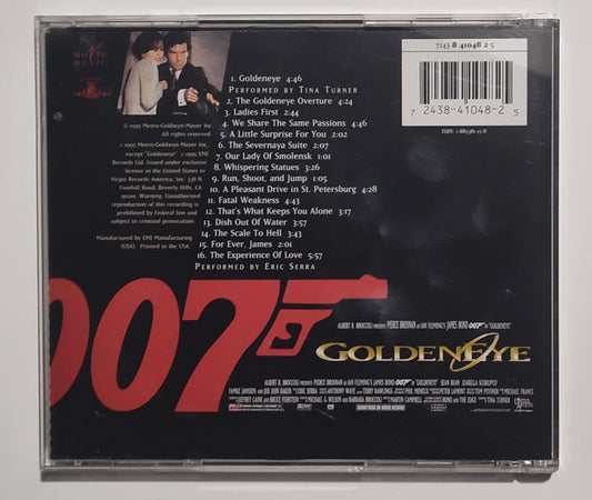 Eric Serra; Tina Turner - "Goldeneye Soundtrack" - COMPACT DISC VG/VG