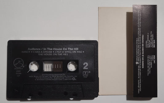 Audience - "In The House On The Hill" - CASSETTE TAPE (Canada; black shell; DOLBY) VG/VG+