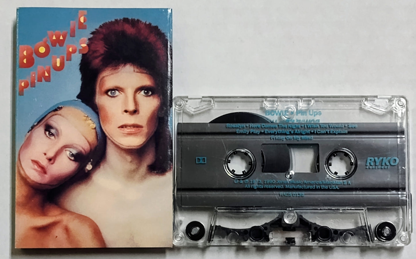 David Bowie - “Pin Ups” - CASSETTE TAPE VG/VG