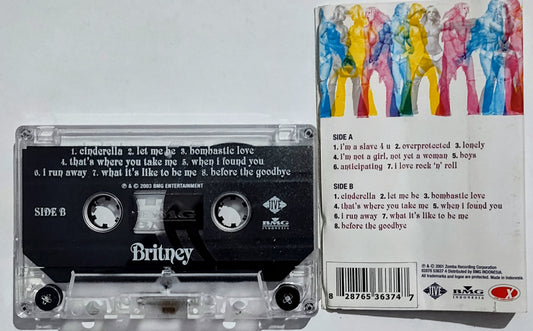 Britney Spears - “Britney” - CASSETTE TAPE (Indonesia) G+/VG+