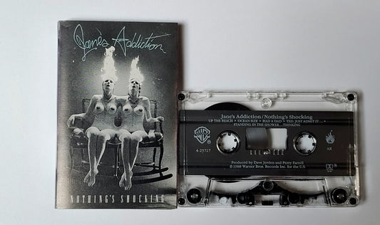 Jane's Addiction - "Nothing's Shocking" - CASSETTE TAPE (AR HX PRO B NR) VG/VG