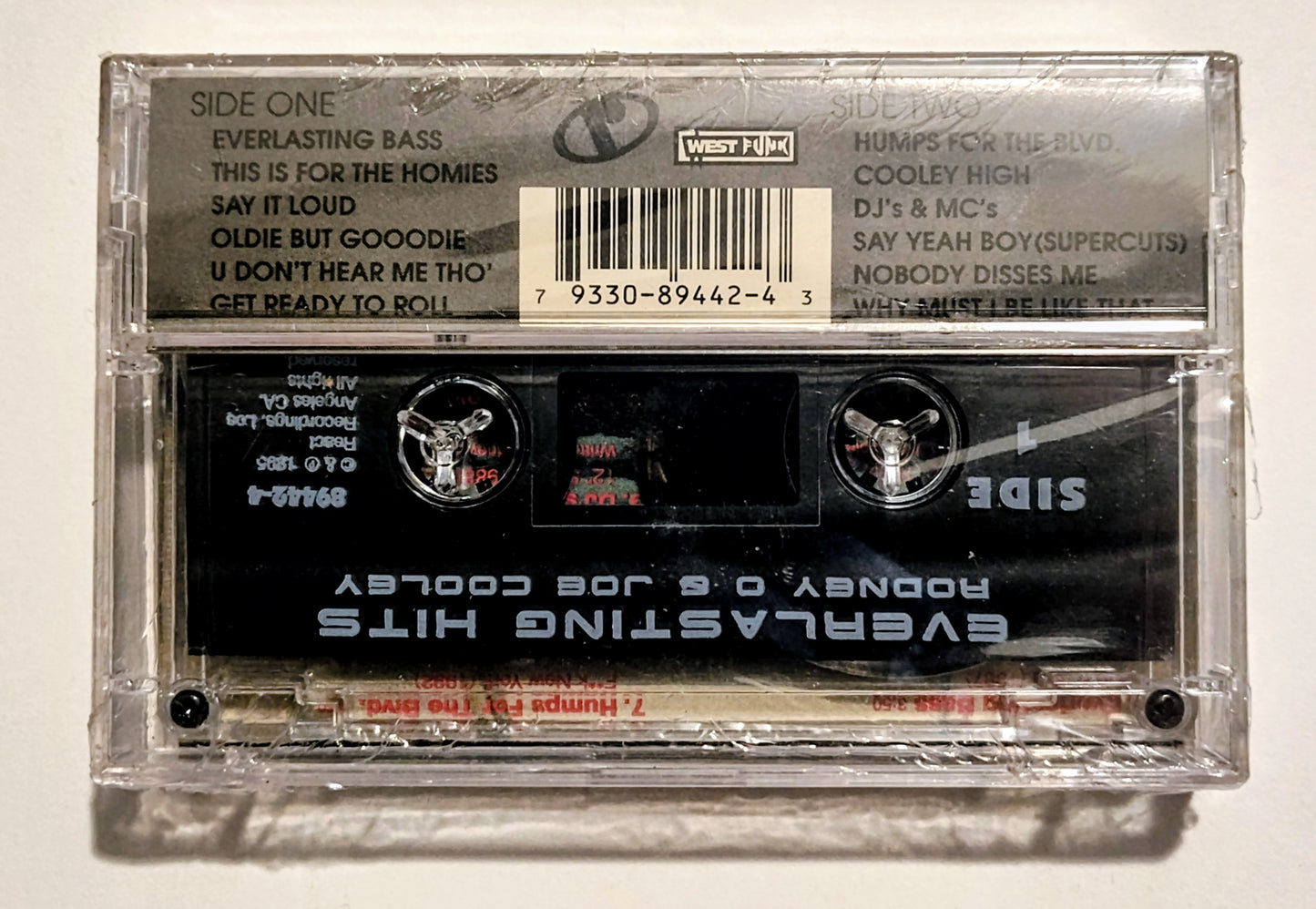 Rooney O & Joe Cooley - "Everlasting Hits" - CASSETTE TAPE NM/M (Sealed; broken seal)