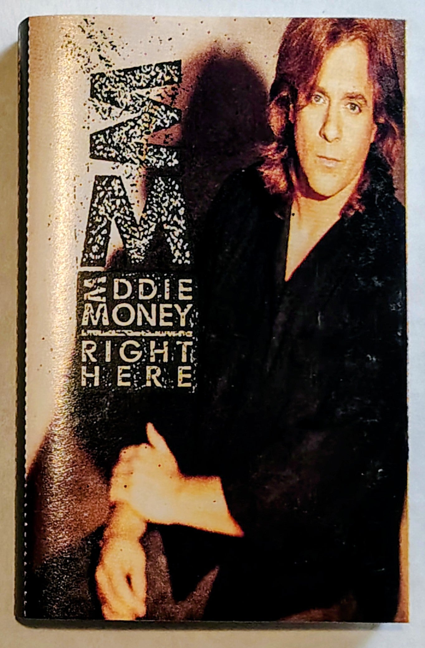 Eddie Money - “Right Here” - CASSETTE TAPE VG/VG+